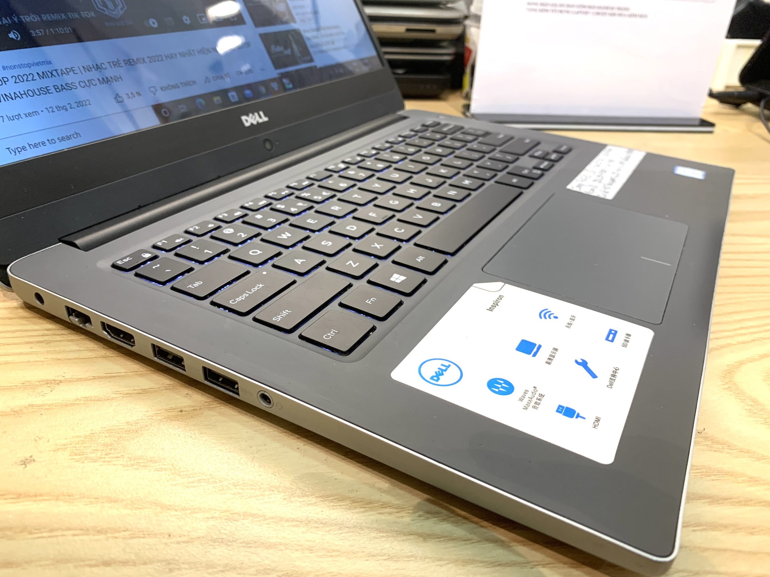 Laptop Dell Inspiron 7460 i5 7200U/4GB/128GB+HDD 500GB/2GB 940MX